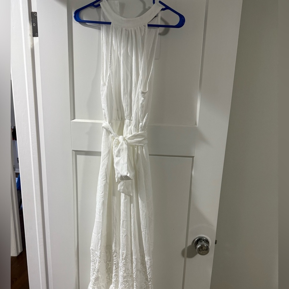 Charming Charlie White Maxi Dress